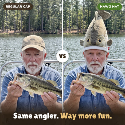 Regular cap versus the Hawg Hat