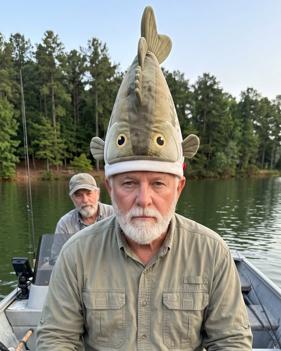 Hawg Hat – Plush Bass Hat With a Flapping Tail | Fishing Gift – HawgHat