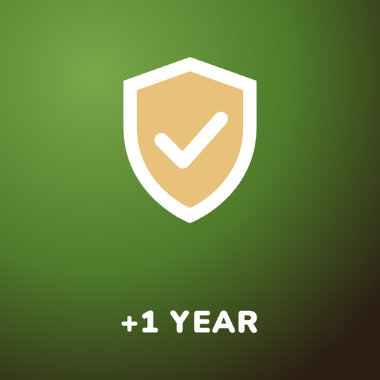Extended warranty, plus 1 year